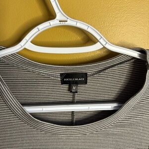 Buckle Black Striped Long Sleeve Tee